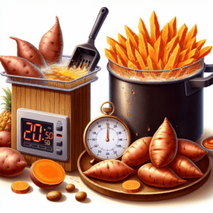 Mehr über den Artikel erfahren Wie lange Süßkartoffel frittieren?