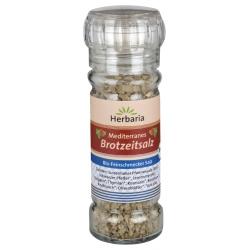 Mediterranes Brotzeitsalz in der Gewürzmühle