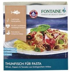 Thunfisch mit Olive, Kapern & Tomate für Pasta