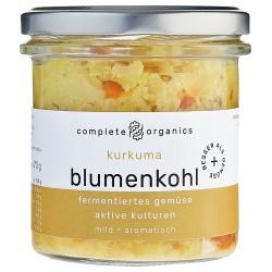 Blumenkohl mit Kurkuma aus Bayern im Glas, fermentiert und nicht pasteurisiert