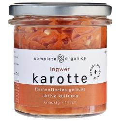 Kimchi mit Rettich aus Bayern im Glas, fermentiert und nicht pasteurisiert