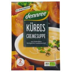 Kürbiscremesuppe im Beutel