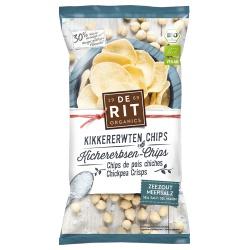 Kichererbsen-Chips mit Meersalz