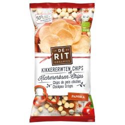 Kichererbsen-Chips mit Paprika