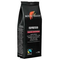 Original italienischer Espresso von indianischen Kleinbauern, gemahlen