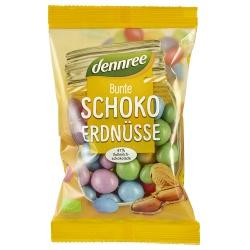 Bunte Schokoerdnüsse