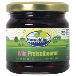 Wildpreiselbeeren im Glas