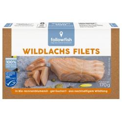 Wildlachsfilets in Senf-Honig-Creme