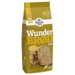 Brotbackmischung Wunderbrød mit Gold-Leinsaat, glutenfrei