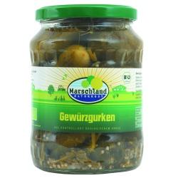 Gewürzgurken im Glas