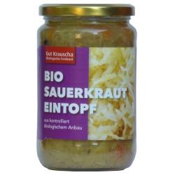 Erbsensuppe mit Würstchenscheiben