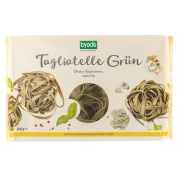 Hartweizen-Tagliatelle-Nester, grün