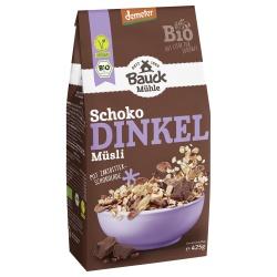 Dinkel-Müsli mit Schokolade