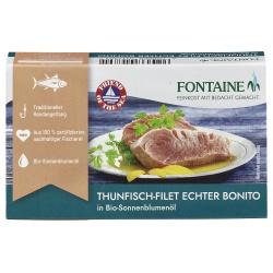 Echter Bonito-Thunfisch in Sonnenblumenöl