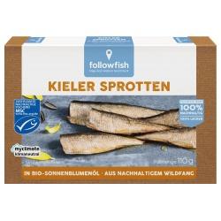 Bücklingsfilets in Sonnenblumenöl