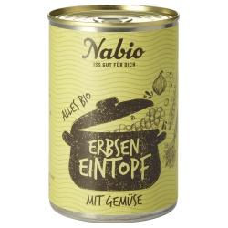 Erbsentopf mit Gemüse