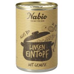 Linsentopf mit Gemüse