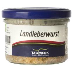 Landleberwurst aus Bayern im Glas