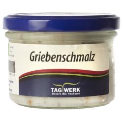 Griebenschmalz mit Äpfeln aus Bayern