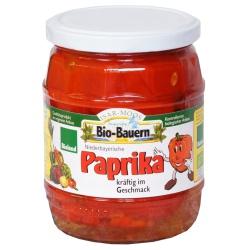 Paprika aus Bayern im Glas