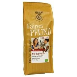 Espresso Faires Pfund, ganze Bohne