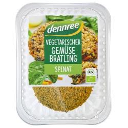 Gemüsebratlinge mit Spinat