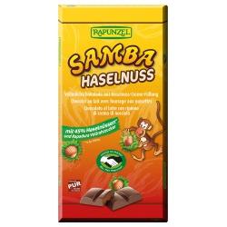 Vollmilchschokolade Samba mit Haselnüssen