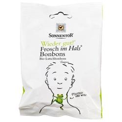 Bonbons Frosch im Hals