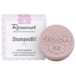 Festes Shampoo mit Rose