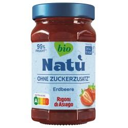 Erdbeer-Fruchtaufstrich Natù ohne Zuckerzusatz