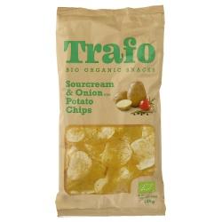 Kartoffelchips mit Bärlauch