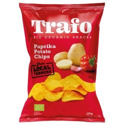 Kartoffelchips mit Paprika