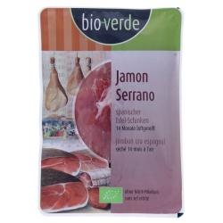 Jamón Serrano ETG, luftgetrocknet, geschnitten