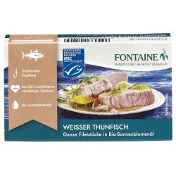 Weißer Thunfisch in Sonnenblumenöl