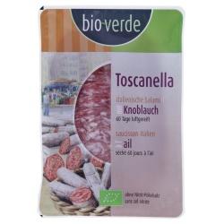 Salami Toscanella, luftgetrocknet, geschnitten