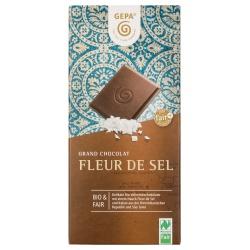 Vollmilchschokolade mit Fleur de Sel