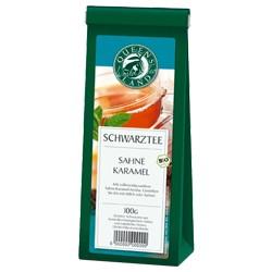 Schwarztee mit Sahne & Karamell