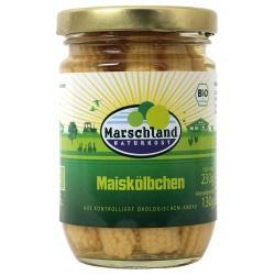 Maiskölbchen im Glas