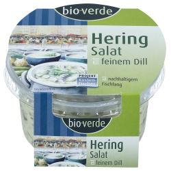 Heringssalat in Joghurt-Dill-Sauce