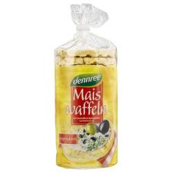 Amaranth-Mais-Waffeln mit Meersalz