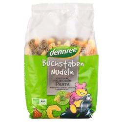 Hartweizen-Buchstaben-Nudeln, bunt