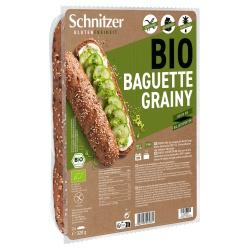 Körniges Baguette zum Aufbacken, glutenfrei