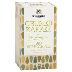 Grüner Kaffee im Beutel