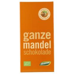 Vollmilchschokolade mit ganzen Mandeln