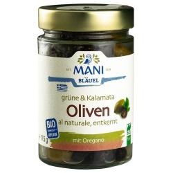 Kalamata-Oliven al naturale mit Stein, geölt