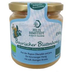 Blütenhonig in der Spenderflasche