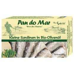 Sardinen mit Haut und Gräten in Olivenöl