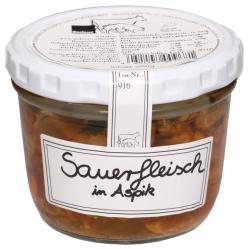 Sauerfleisch in Aspik