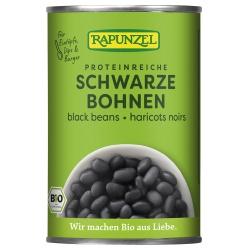 Schwarze Bohnen in der Dose