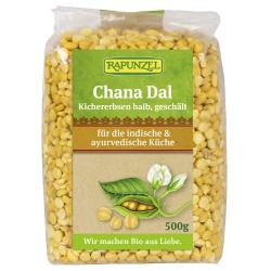 Chana-Dal (Kichererbsen, halb, geschält)